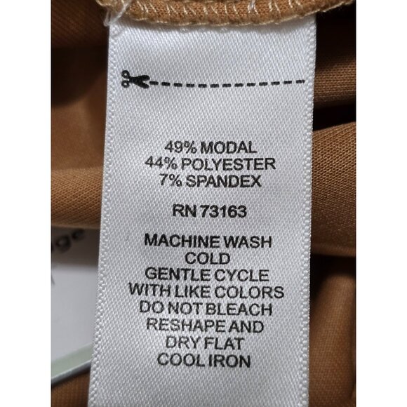 Cable Gauge Sport Women's Golden Tan Yummy Fabric Jogger Pants Size 2XL NWT - Picture 8 of 11